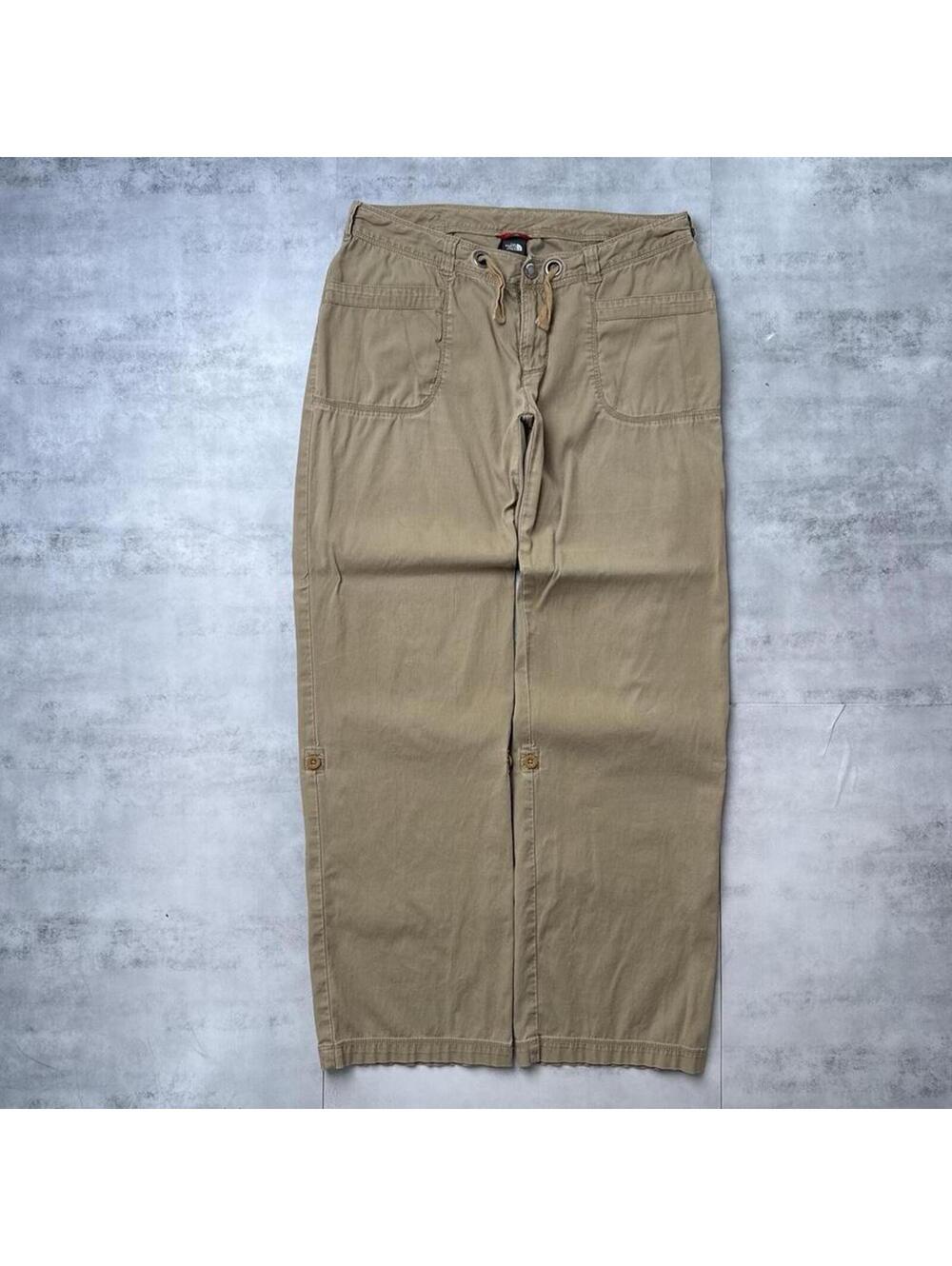 Y2K The North Face Beige Outdoor Hiking Pants